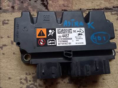 Opel Astra K légzsákvezérlő elektronika 13514457