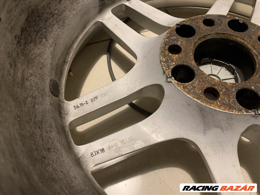 BMW M-Parallel Style 37 8J 18" Gyári alufelni garnitúra E38 E31  6. kép