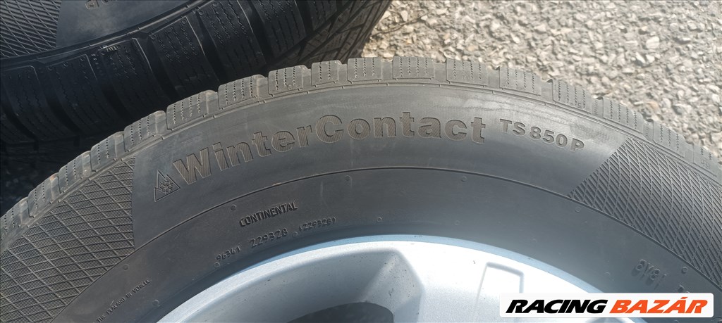  Opel Antara 5x115 lyukosztású 17" gyári alufelni, 235/65 Continental téli gumival eladó! 9. kép