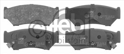 FEBI BILSTEIN 16657 - fékbetét SUZUKI