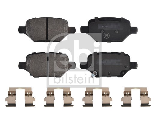 FEBI BILSTEIN 177073 - fékbetétkészlet, tárcsafék CHEVROLET OPEL VAUXHALL 1. kép