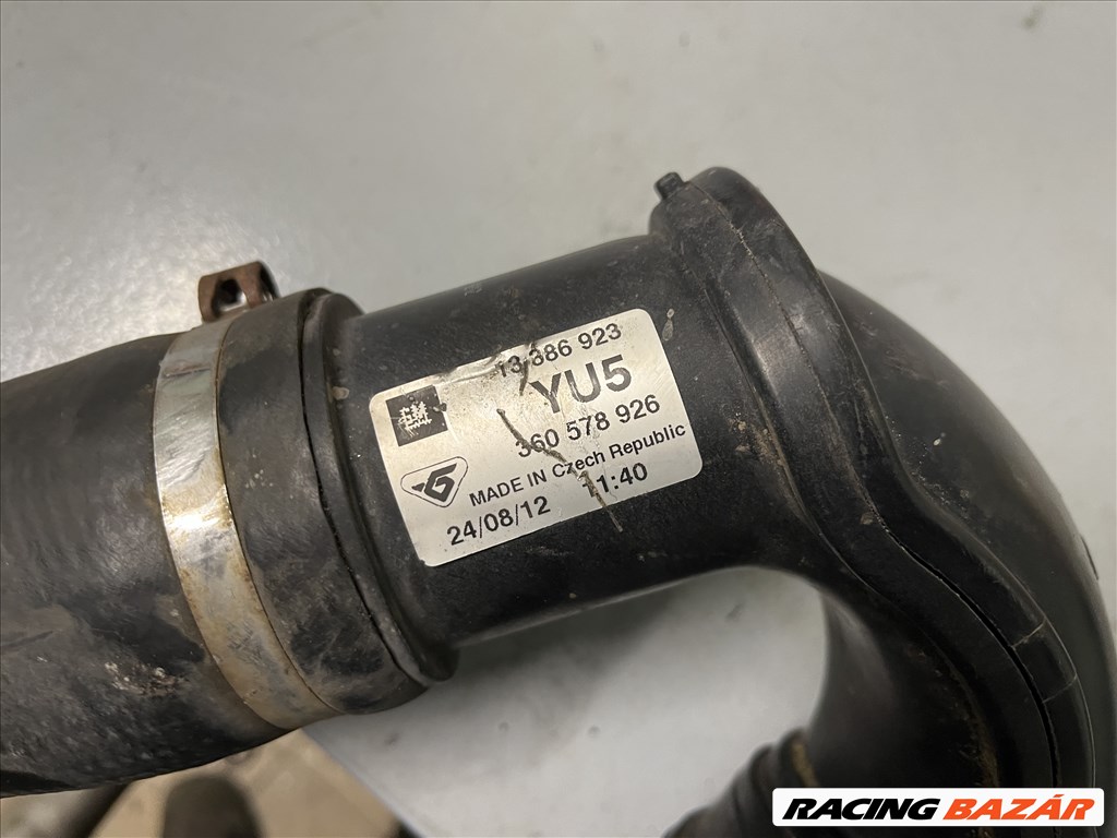 Opel Astra J 2.0 CDTi A20DTH coolercső 13386923 3. kép