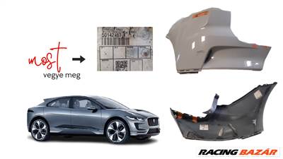 Jaguar I-Pace EV400 BORASCO 0,3 l. bal első sárvédő lhj9d317927a