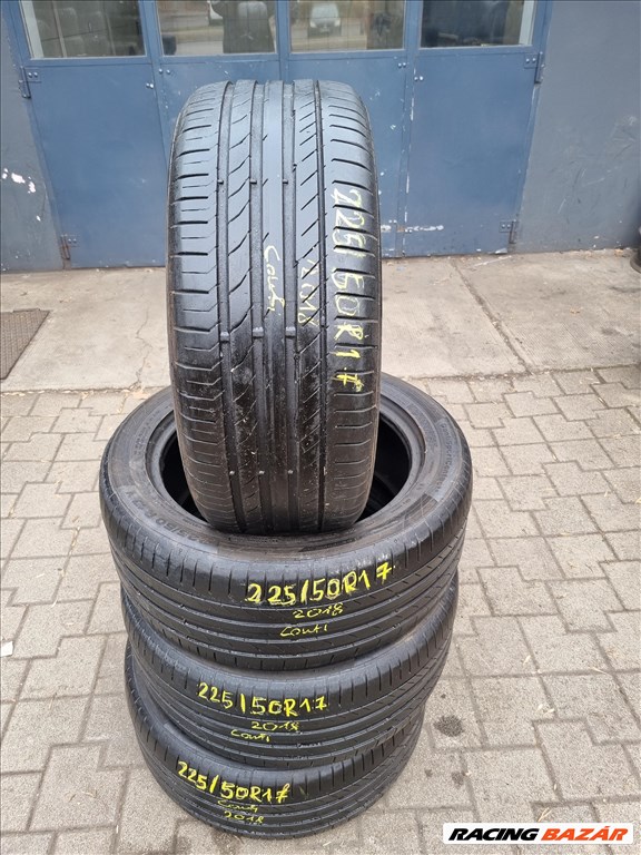  225/5017" újszerű Continental ContiSportContact 5 nyári gumi 4db  3. kép