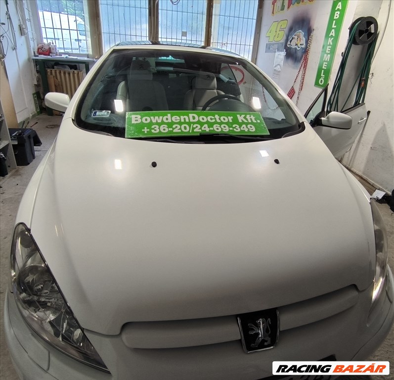 peugeot 307 cabrio ablakemelő javítás,szereléssel is,szett,csúszka,bowdenszett 32. kép