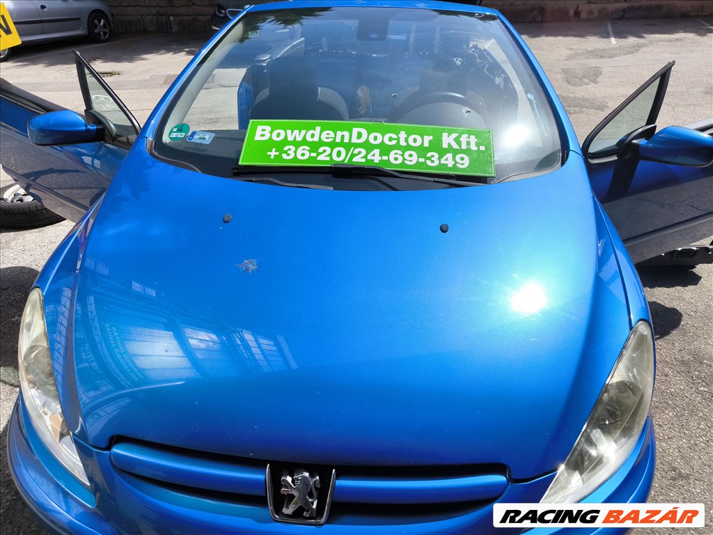 peugeot 307 cabrio ablakemelő javítás,szereléssel is,szett,csúszka,bowdenszett 37. kép