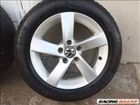 5x112 Gyári VW Alufelni R16 Continental Nyárigumival