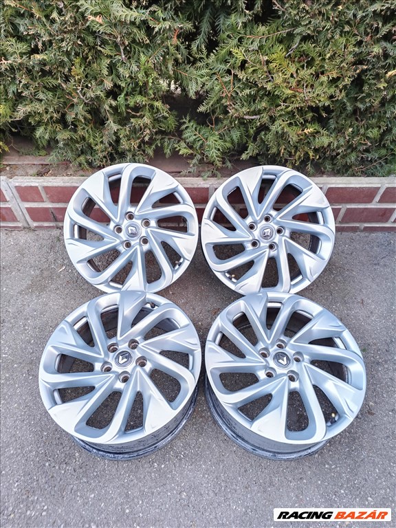  5x114.3 lyukosztású 7,5J Renault 18" újszerű (gyári felni) alufelni 1. kép