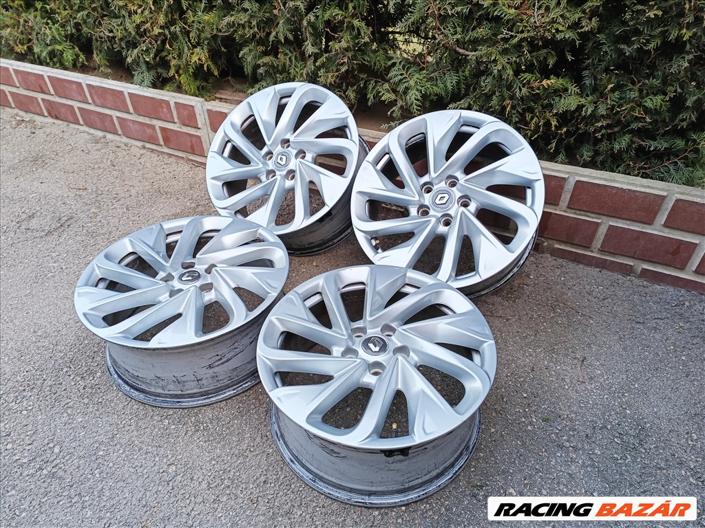  5x114.3 lyukosztású 7,5J Renault 18" újszerű (gyári felni) alufelni 2. kép