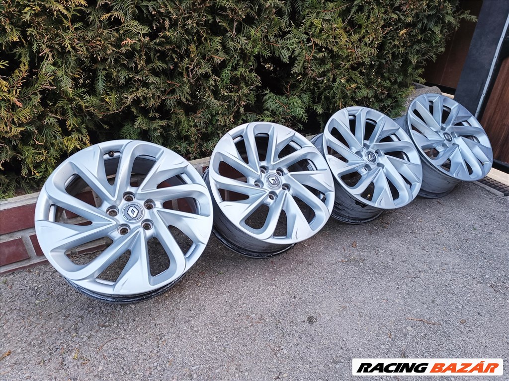  5x114.3 lyukosztású 7,5J Renault 18" újszerű (gyári felni) alufelni 6. kép