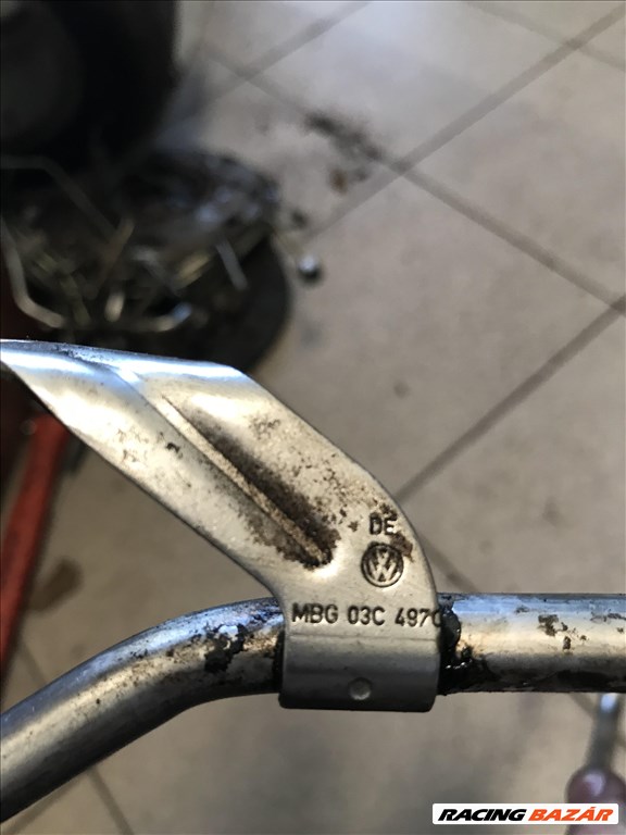 VW GOLF V_ OCTAVIA II_ 1,4 TSI turbó vízcső 03c497c 2. kép