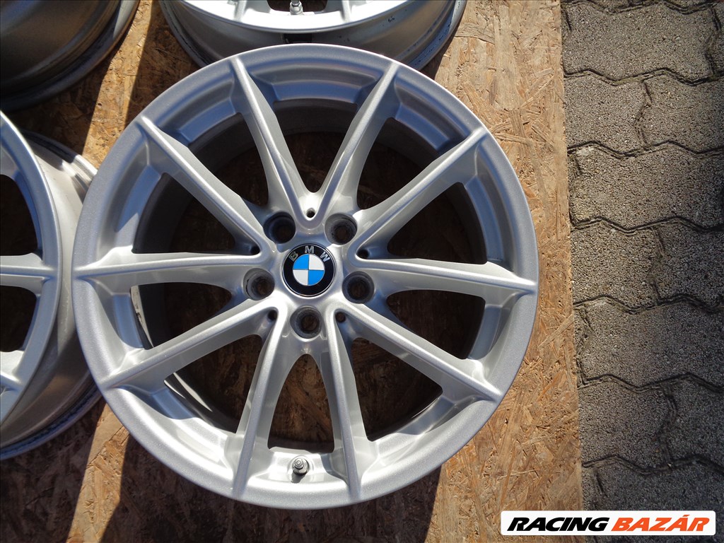BMW 5-ös Gyári alufelni 17-es, szenzorral újszerű állapotban eladó. 5. kép