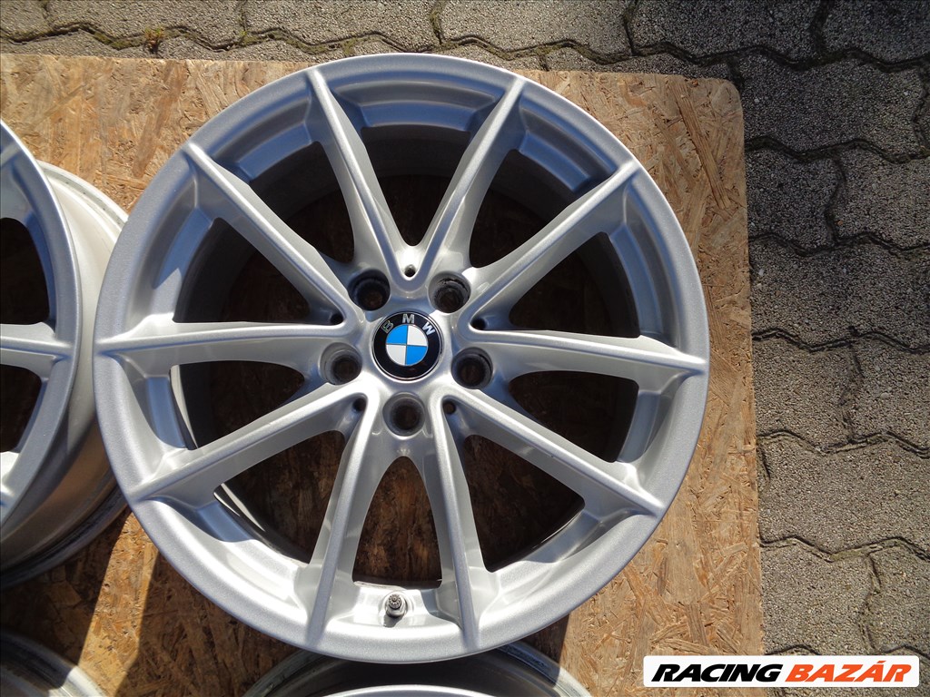 BMW 5-ös Gyári alufelni 17-es, szenzorral újszerű állapotban eladó. 4. kép