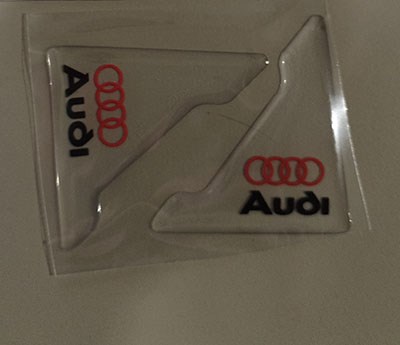 Audi -s ajtó sarok védő protector 2. kép