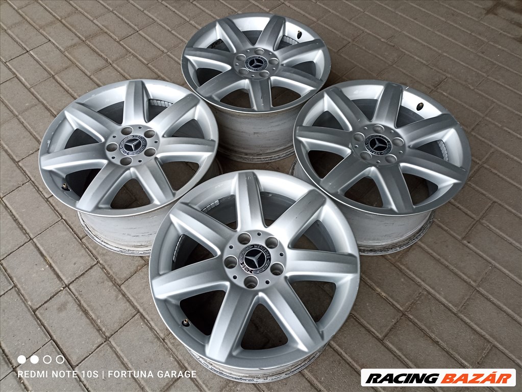 5x112 17" Mercedes-Benz (A230) használt alufelni garnitúra 2. kép