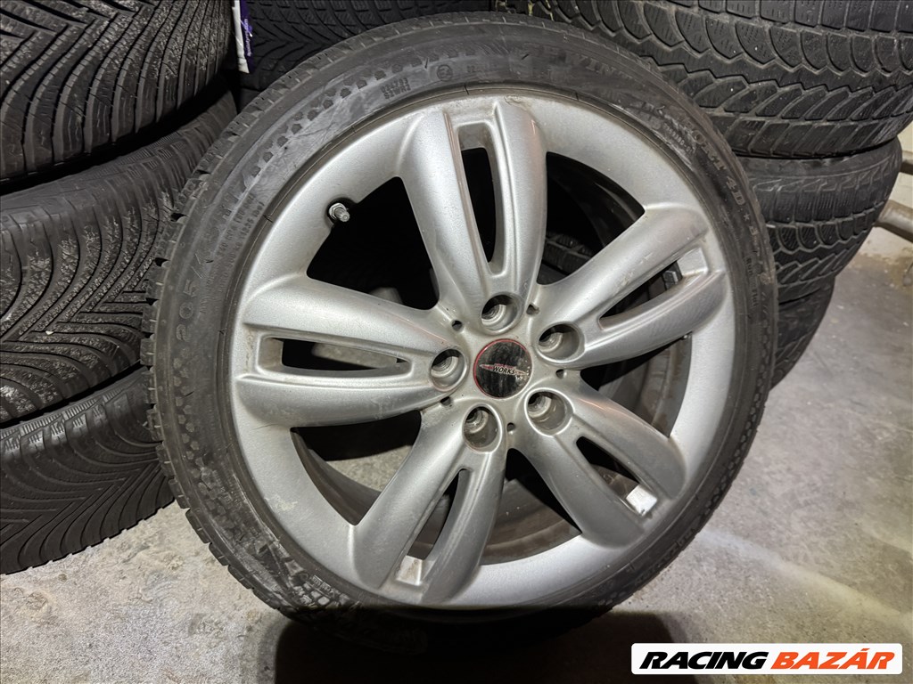 Mini Cooper One John Works gyári 7x17-es 5x-112-es ET54 könnyűfém felni garnitúra eladó 2. kép