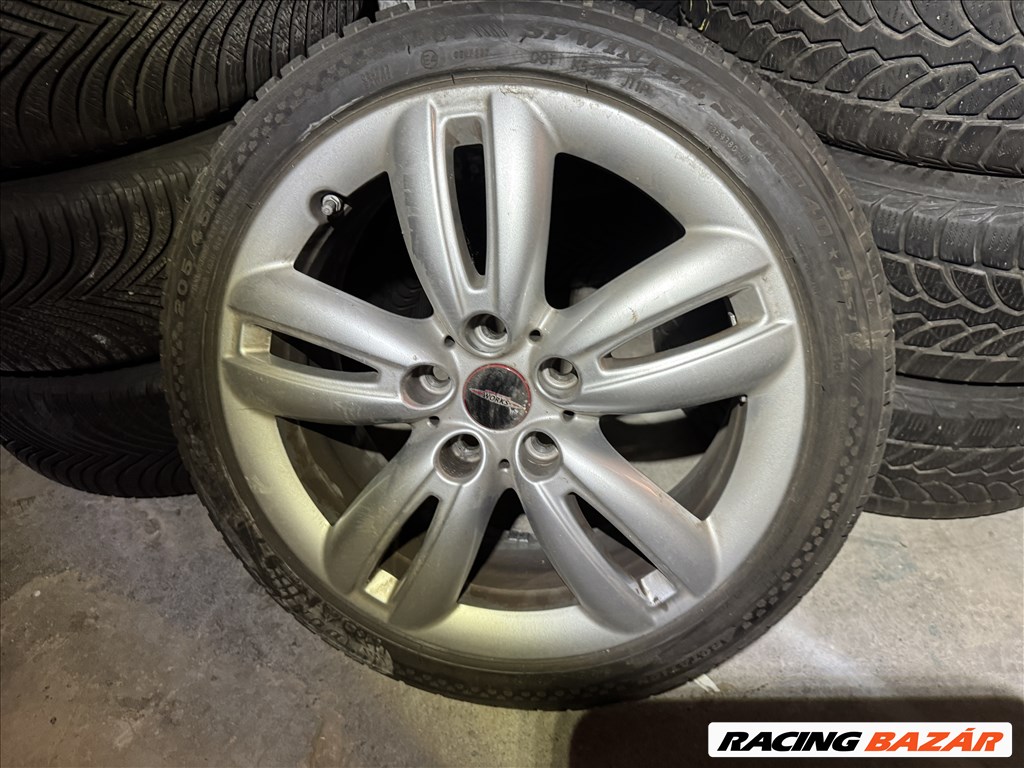 Mini Cooper One John Works gyári 7x17-es 5x-112-es ET54 könnyűfém felni garnitúra eladó 3. kép