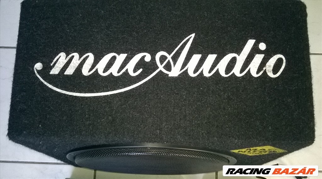  Erősítő,mély láda,cd-rádió,hangszórók,csipogók,kábelek egyben eladó 1. kép