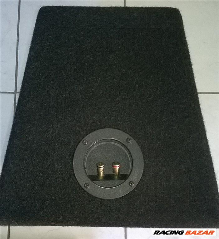  Erősítő,mély láda,cd-rádió,hangszórók,csipogók,kábelek egyben eladó 4. kép