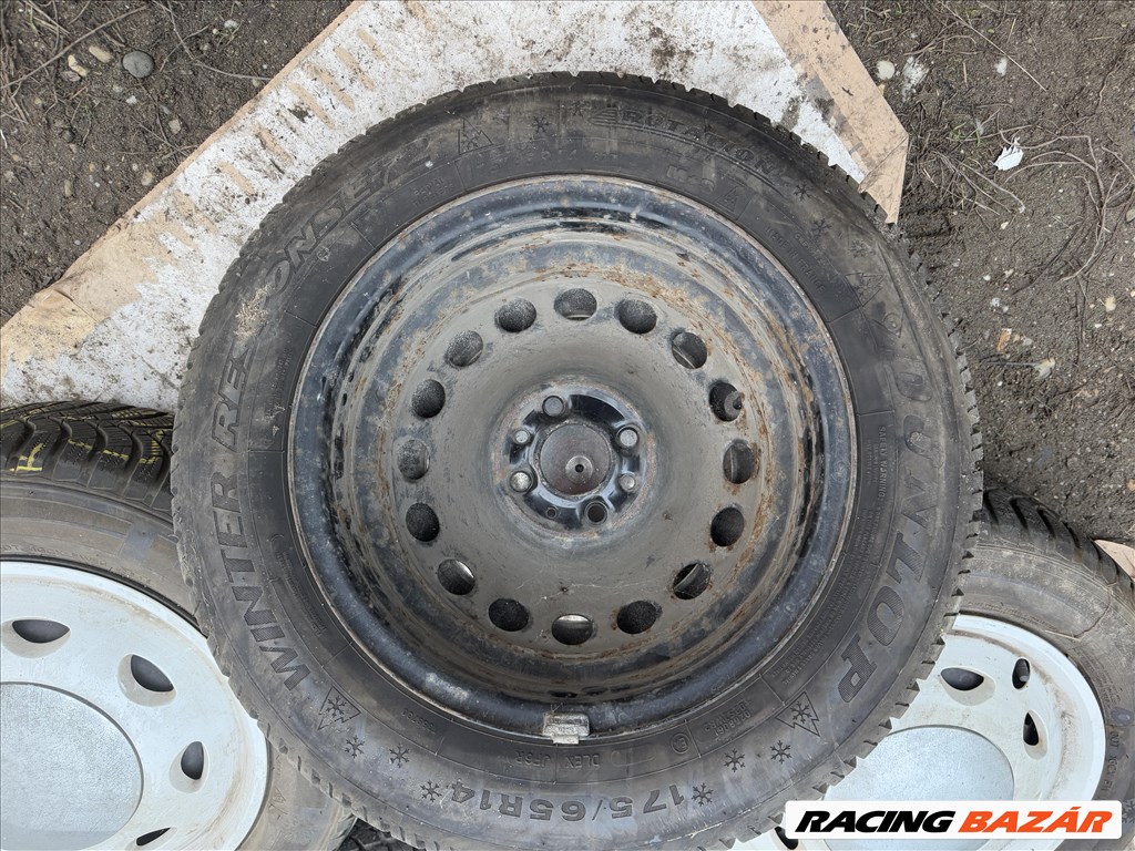 Fiat 500 Gyári Lemezfelni, Ford KA-hoz is, Acélfelni 175/65 R14, 4x98, KBA43736 14 col 14 colos 3. kép