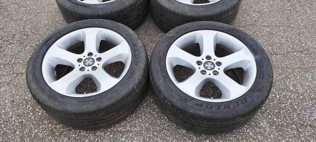 Bmw x5, x6 két széles konkáv alufelni szett jó állapotú 275/45 r19 nyári gumikkal eladó! 6761931-13 4. kép