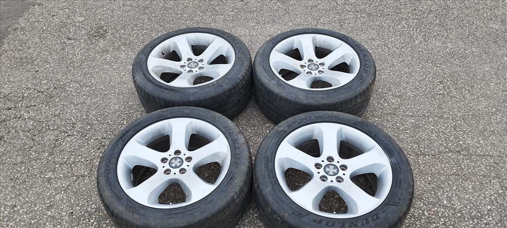 Bmw x5, x6 két széles konkáv alufelni szett jó állapotú 275/45 r19 nyári gumikkal eladó! 6761931-13 1. kép