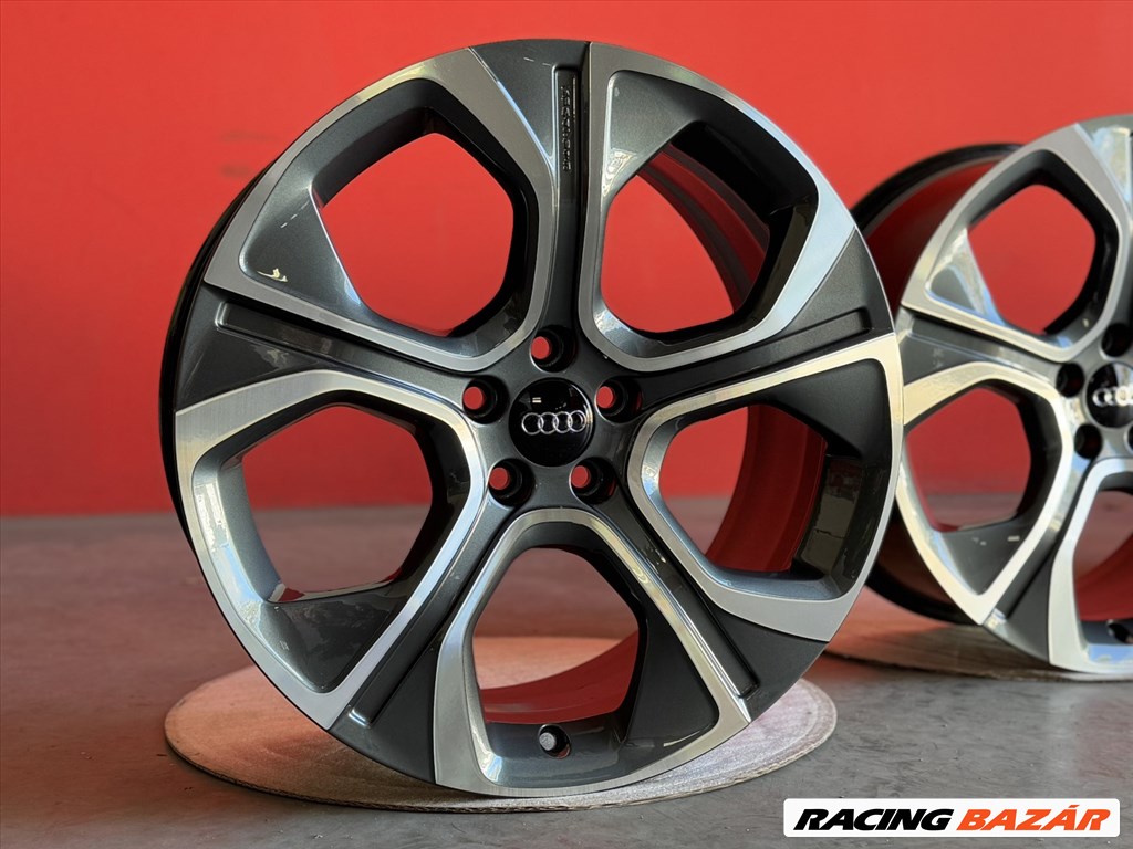 R18 5x100 Original Audi A1 S1 - 7.5J ET39.5 Antracit  Mirror OE  8X0071498  2. kép