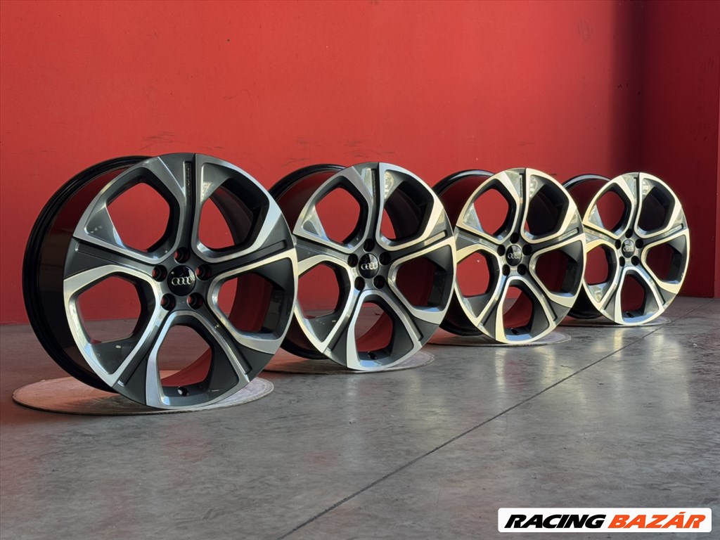 R18 5x100 Original Audi A1 S1 - 7.5J ET39.5 Antracit  Mirror OE  8X0071498  3. kép