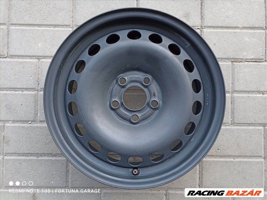 5x100 15" VW használt lemezfelni garnitúra (R606) 2. kép