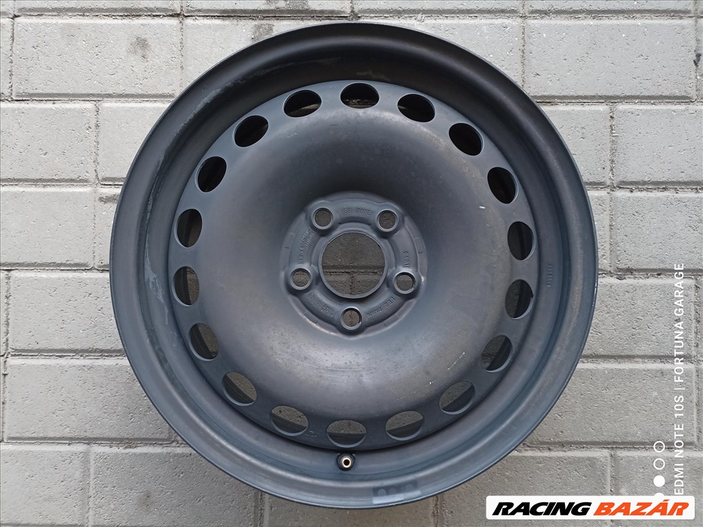 5x100 15" VW használt lemezfelni garnitúra (R606) 3. kép