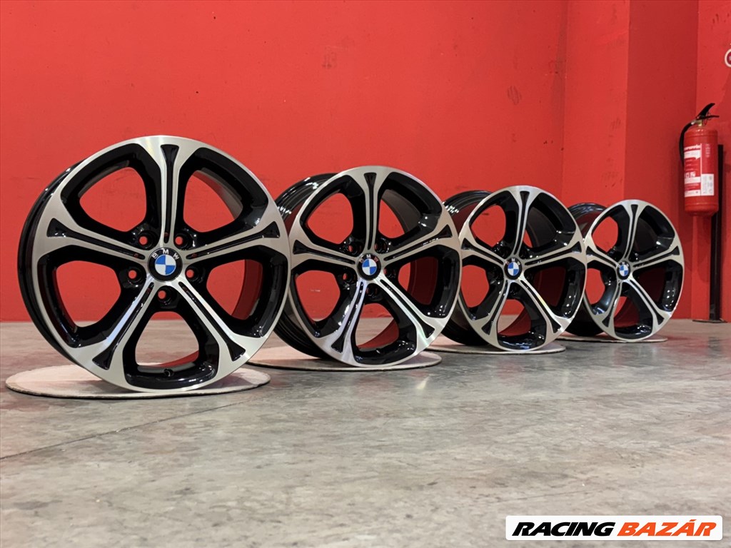 R18 5x120 Original Bmw  X1 Styling 320 - 8J ET30 Bicolor OE 6789143  3. kép