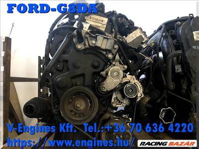 Ford 1,6TDCI, G8DA bontott motor 