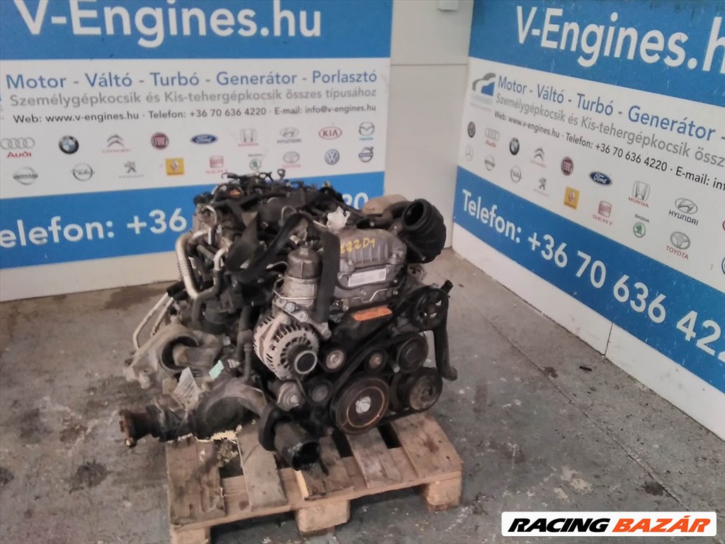 Opel 2,2CDTI, Z22D1 bontott motor  3. kép