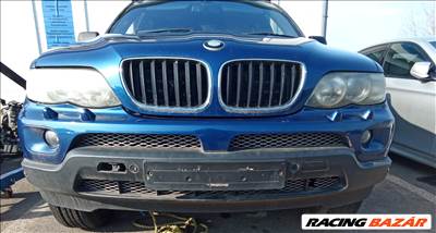 BMW X5 E53 e53 első lökhárító kék