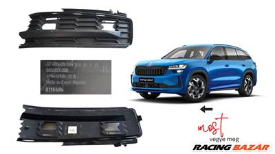 Skoda Kodiaq NS7 első lökhárító jobb alsó rács 8116494