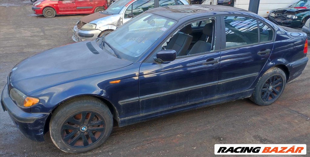 2003 BMW 318I E46 Sedan 2.0 benzin, manuális- balkormányos jármű ÉRKEZETT bontási céllal!  1. kép