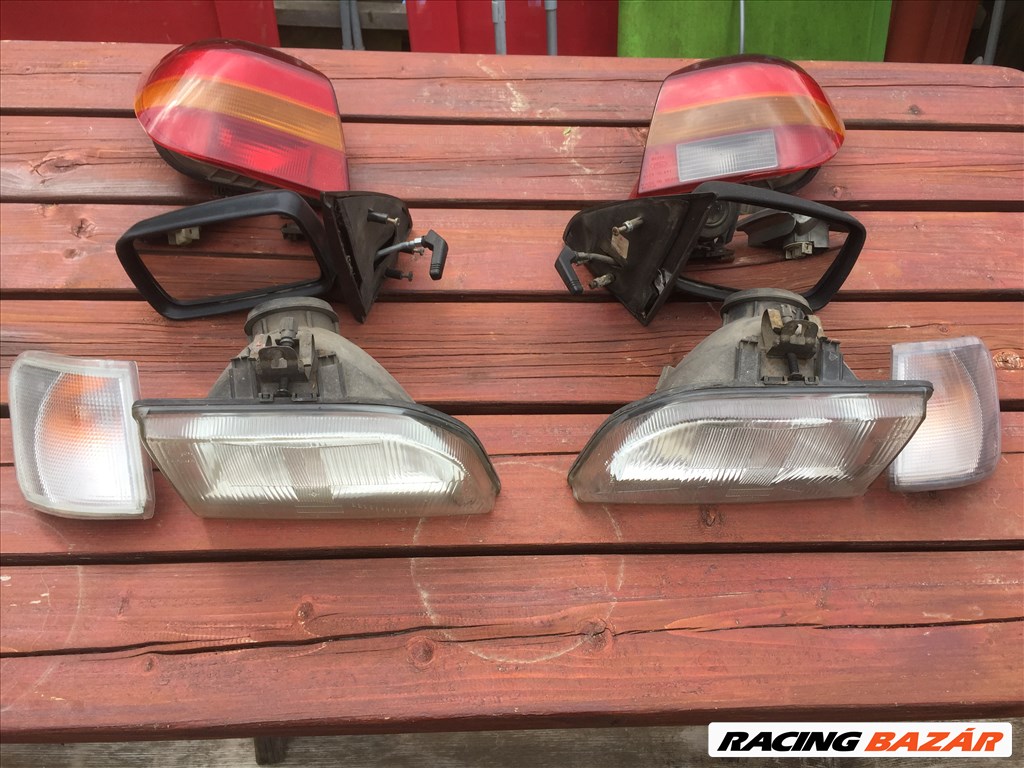 Ford Fiesta MK2 tükör, első lámpa, index szettben  1. kép