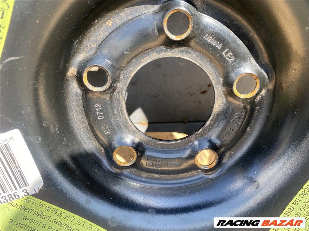 5x112 lyukosztású 19"  Audi mankókerék 125/70 Hankook gumi  2. kép