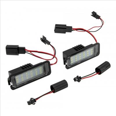 VW Scirocco III LED rendszámtábla világítás 2008-2017