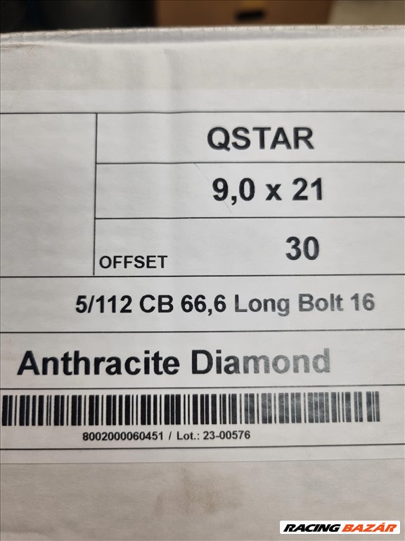  5x112 lyukosztású 9JJ 21" új GMP alufelni 4. kép