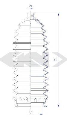 SPIDAN 84267 - kormánymű gumiharang FIAT SUZUKI