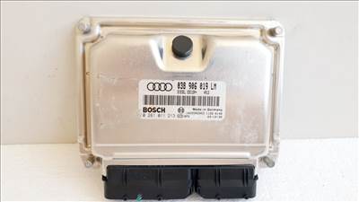 508584 Audi A6, 2003, Motorvezérlő, Ecu, 0281011213, 038906019LM, Bosch.