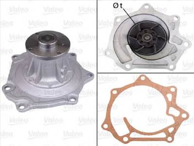 VALEO 506731 - vízpumpa NISSAN