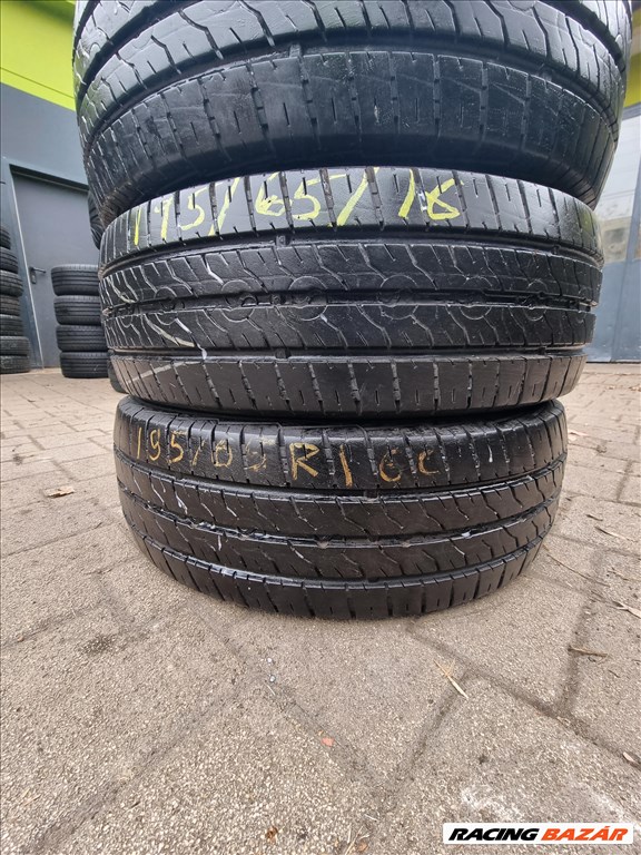 195/6516" újszerű Semperit van life 2 teherautó gumi  2. kép