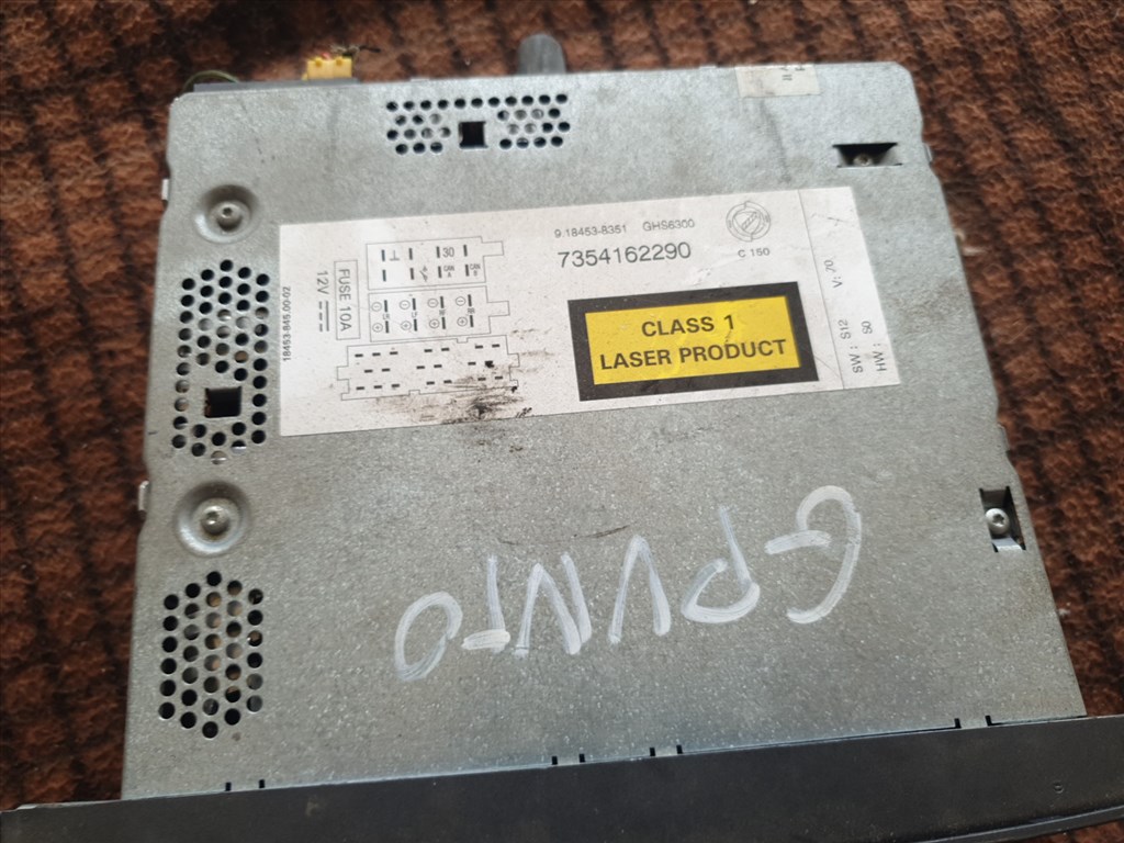 Fiat gyári CD rádió  3. kép