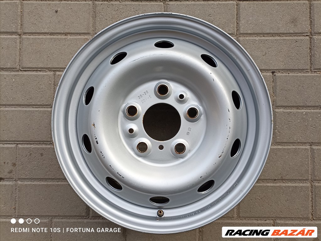 5x130 16" Fiat Ducato használt lemezfelni garnitúra (R596) 3. kép
