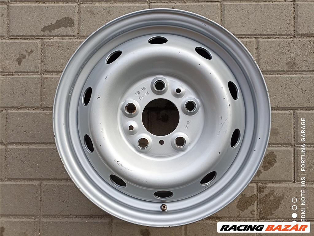 5x130 16" Fiat Ducato használt lemezfelni garnitúra (R596) 4. kép