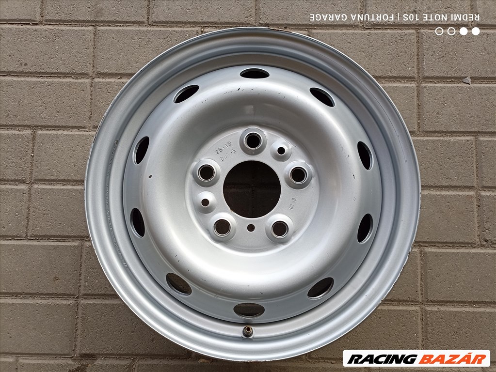 5x130 16" Fiat Ducato használt lemezfelni garnitúra (R596) 5. kép