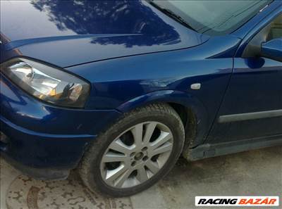 Opel Astra G sárvédő , első . bal oldali , , kék ,z21b, g astra