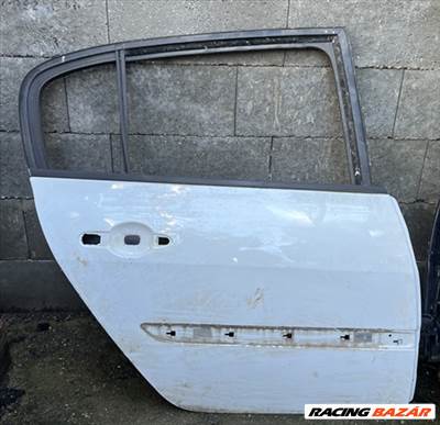 Renault Mégane II SEDAN jobb hátsó ajtó fehér